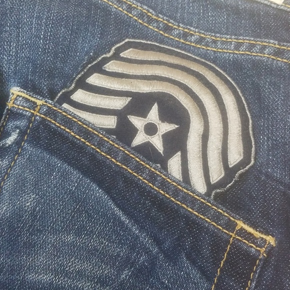 Taverniti So Jeans Courtney Military Patch 28 x 29 - Picture 7 of 8